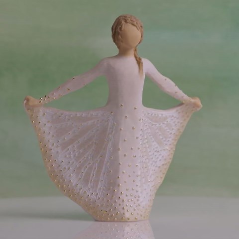 Willow Tree Butterfly, Sculpted Hand-Painted Figure