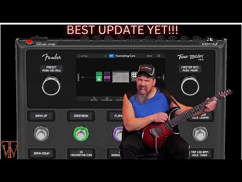 Fender Tone Master Pro Firmware Update 1.4 With Scenes