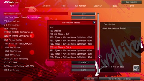 ASRock B650 LiveMixer BIOS Overview