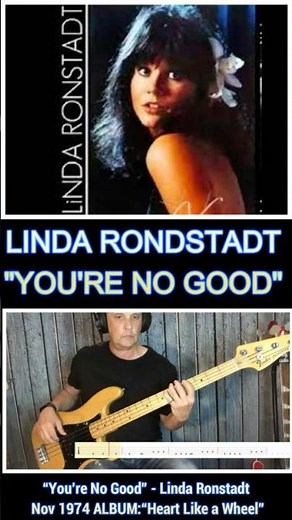YOU'RE NO GOOD - LINDA RONDSTAT | FRANKS BASS COVERS #shorts2025