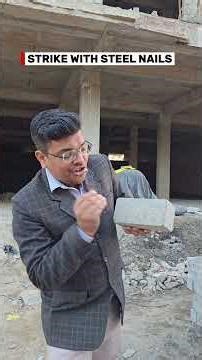 Fly Ash Brick Test vs Red Brick Test | Brick Quality Test on Site | Nail, Drop & Water Test