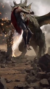 Thor got more than he bargained for when he challenged the great Fin Fang Foom! #thor #finfangfoom #thorvsfinfangfoom #marvelcomics #avengers | Multiverse Mayhem