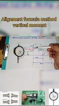pump motor vertical moment Alignment Formula | Alignment Formula #alignment #shortsfeed #short