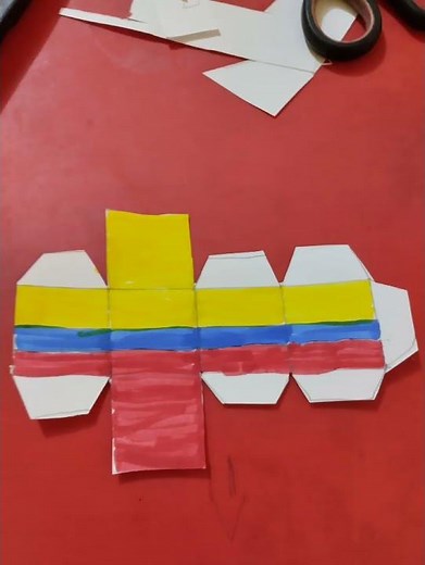 como hacer un countryball de papel colombia-10