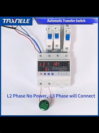 Over Under Voltage Protector ATS - 63A 100A