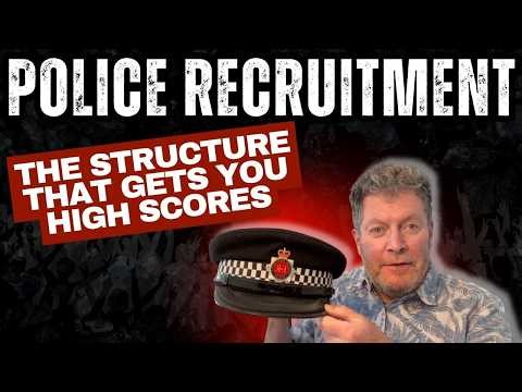 Police Written Exercise: The Structure That Gets You High Scores