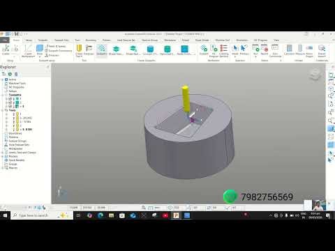 Corner Pencil Finishing in autodesk powermill
