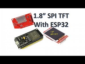 1.8" ECONOMY TFT Display with ESP32
