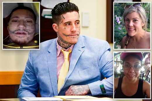 ‘Deadpool Killer’ Wade Wilson seen bloated and missing teeth as he rots on death row after murdering two women