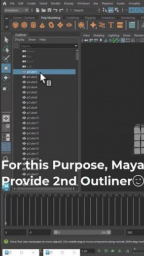 Speed Up Animation in Maya with a Second Outliner