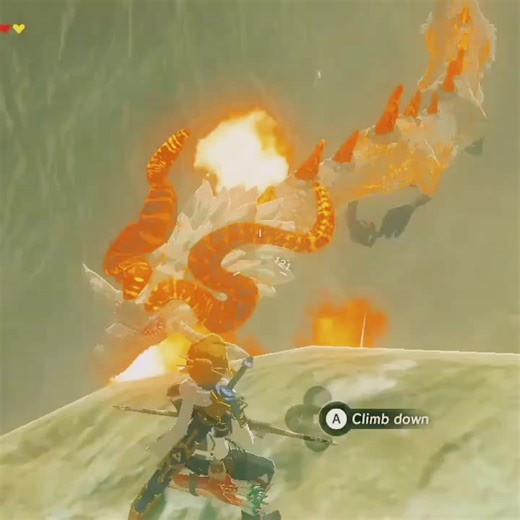 Encountering Dragons in Legend of Zelda: Breath of the Wild