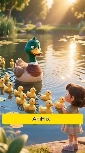 The Duck Song 🦆 Funny Animated Kids Song | Viral Nursery Rhyme #kidssongs #nurseryrhymes