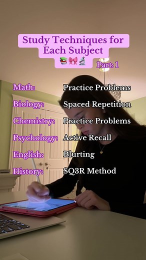 Effective Study Techniques for Math, Biology, Chemistry, and More!