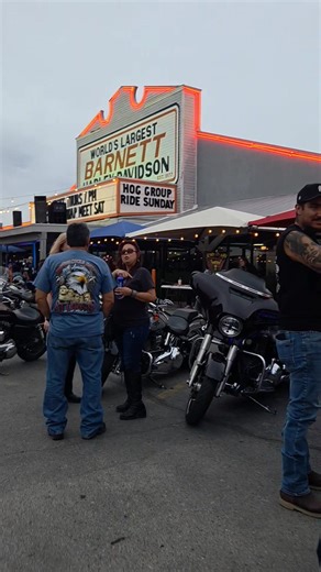 Things are just getting started tonight. - Mark Barnett | Barnett Harley-Davidson