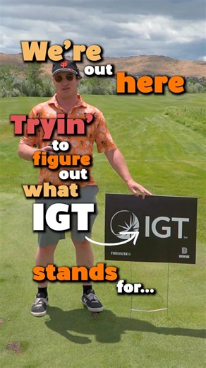 HELP! What’s IGT stand for?