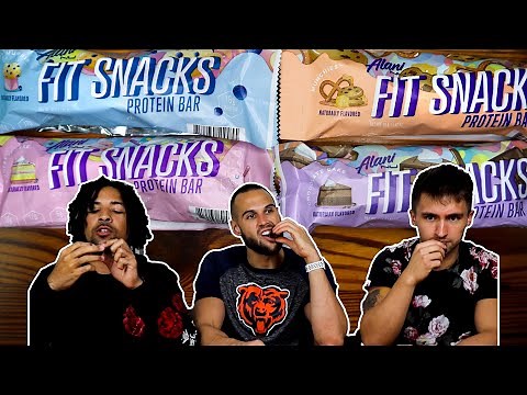Alani Nu Fit Snacks Protein Bar Review | 4 Flavors; 3 Judges | SMASH OR PASS?