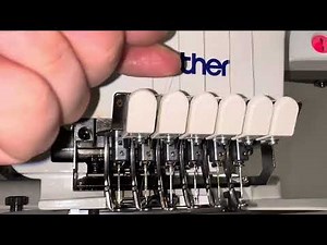 How to Use Automatic Needle Threader on Brother PR680 PR655 PR650 PR620 PR600