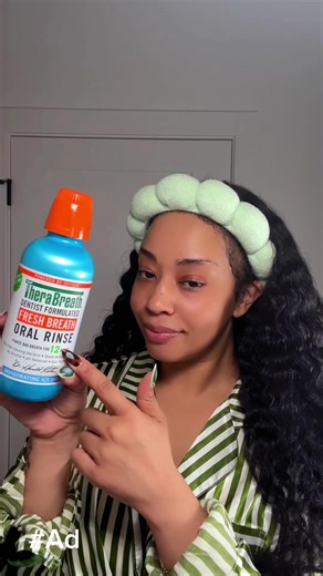 POV: no “breath check” needed😤 TheraBreath Fresh Breath Oral Rinse fights bad breath for 12 hours 🌟 Shop @Walmart #therabreath @taneeyah.lajuan #SwishyTime #mouthwash #healthysmile #badbreath #freshbreath #oralhealth #oralrinse #morningroutine #tiktokmouthwash #teethtok