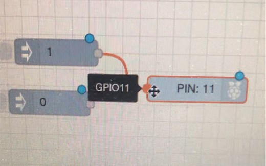 零代码，使用node-red控制树莓派，实现开灯关灯