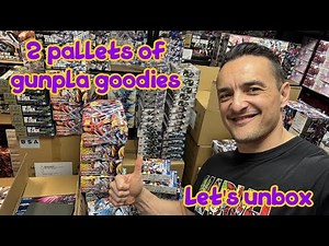 2 Pallets of brand new restocks. Gusion and Destiny Gundam Spec II & Zeus Silhouette