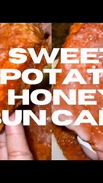 Amazing Sweet Potato honey bun cake! So delicious and easy to make