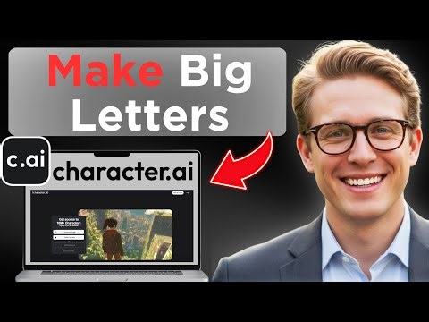 How To Make Big Letters In Character.AI In 2 Minutes (Tested)