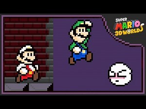 Shifty Boo Mansion (8-BIT) - Super Mario 3D World