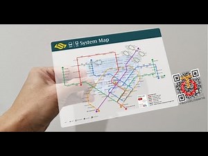 Display Singapore MRT Map in AR Using Your EZ-Link Card