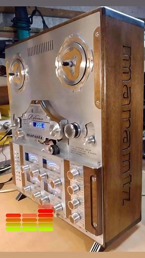 Vintage Magni Audio Tape Recorder in Detail