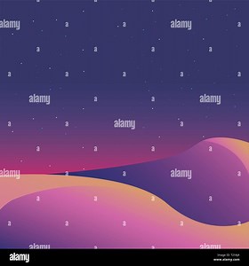 gradient background night stars desert vector illustration Stock Vector Image & Art - Alamy