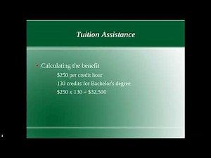 Army Tuition Assistance