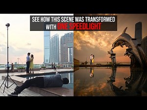 Basic One Light Outdoor Flash Photography Tutorial (Speedlight)