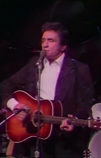 Johnny Cash singing 'Ghost Riders In The Sky' live in Las Vegas in 1979.