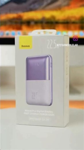 Baseus Bipow Pro Digital Display Fast Charge Power Bank 20000mAh 22.5W With Simple Series Charging