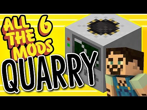 All The Mods 6 Feed The Bees! Ep.25 MINING DIMENSION QUARRY
