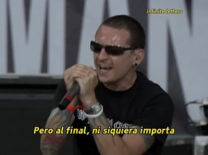 Linkin Park - In The End | Infinite letters