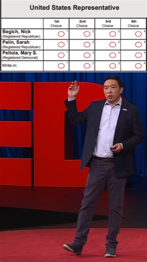 1.1M views · 25K reactions | Here’s how a new voting system could restore American politics: #AndrewYang #Politics #Democracy | TED | Facebook