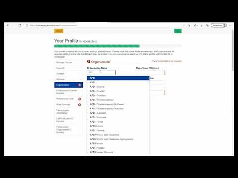 How to Create a TRAIN Florida Learner Account