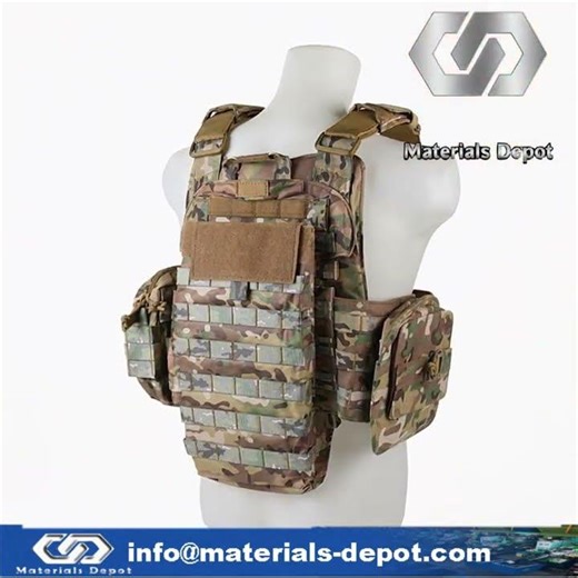 🎯 Camouflage Tactical Vest – Gear Up for Any Mission! #army #militarysupply #military