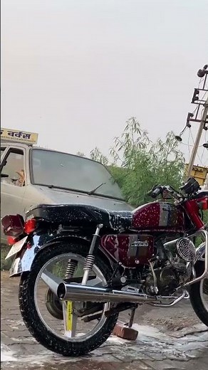 CD 100 ss full modified bike and New look ✈️🚳