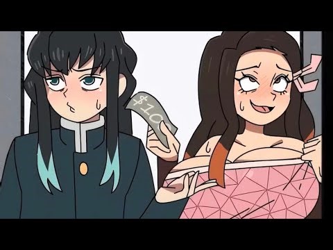 Muichiro x Nezuko | Demon Slayer || ComicDub |