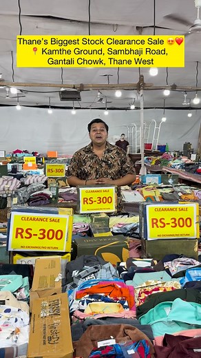 306K views · 553 reactions | Thane’s BIGGEST Stock Clearance Sale is...