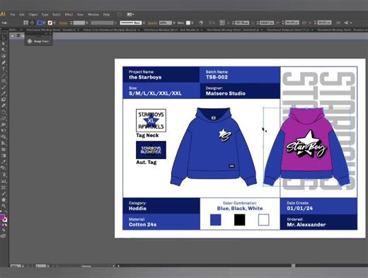 Fashion Tech Pack Template Kit Adobe Illustrator DIY Tech Pack Ai. Pdf,decay Mockup Sheet, - Etsy