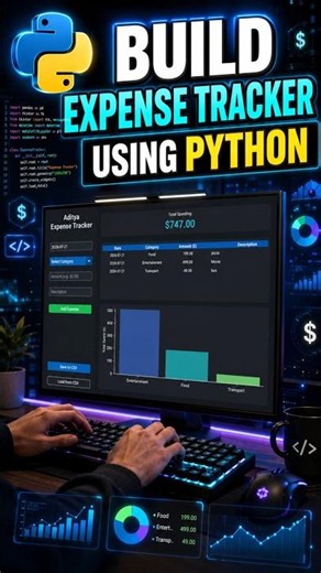 Build a Daily Expense Tracker App Project in Python with SQLite #PythonProject