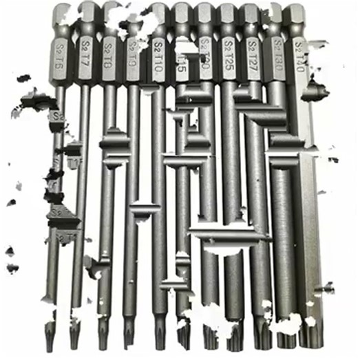 11 PCS Torx Security Bit Set S2 Steel Magnetic Security Screwdriver Set