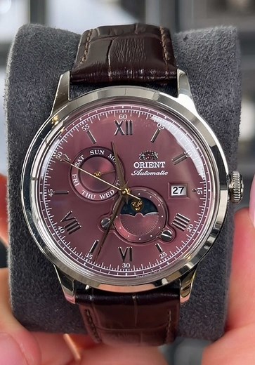 Orient Bambino 9: A Stunning Red Dial Automatic Watch