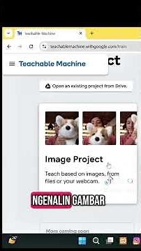 Membuat Model AI dalam HITUNGAN MENIT dengan Teachable Machine TANPA Perlu Coding!