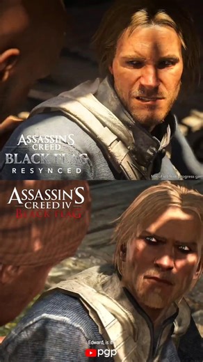 Assassin's Creed Black Flag vs Resynced Remake