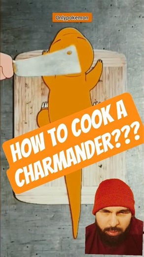 How to Cook Pokèmon Charmander! #pokemon #food #foodie #pokemontcg #pokemongo #reaction #anime #dbz