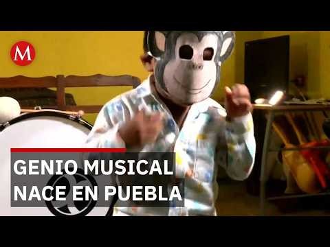 Four-year-old child prodigy in Puebla wants to be an orchestra conductor